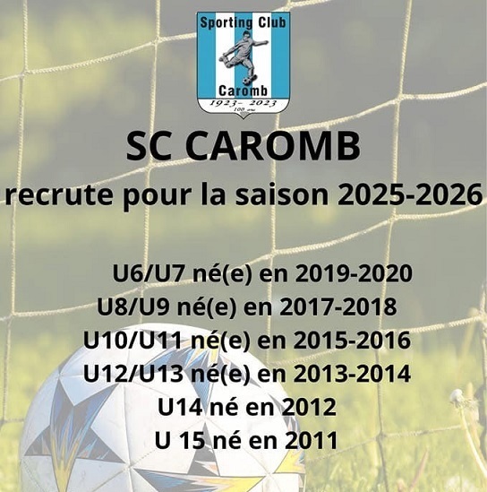 Recrutement  Pour  La  Saison  2025-2026